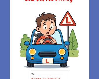 Buono regalo per lezioni di guida – Regalo importante per lui (PDF)