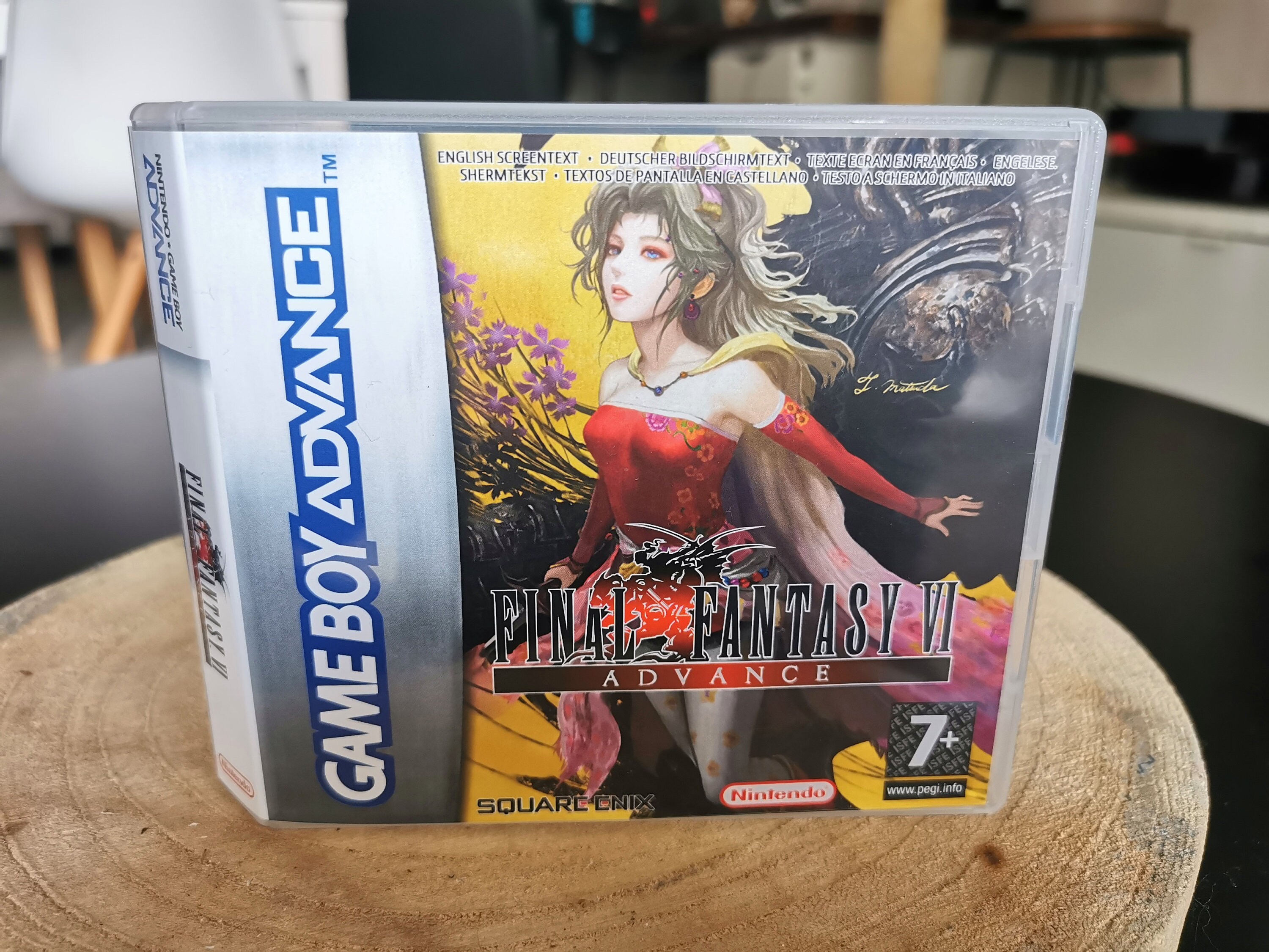 Ds Game Case for Final Fanstasy 6 Gameboy Advance (PAL) | FF VI