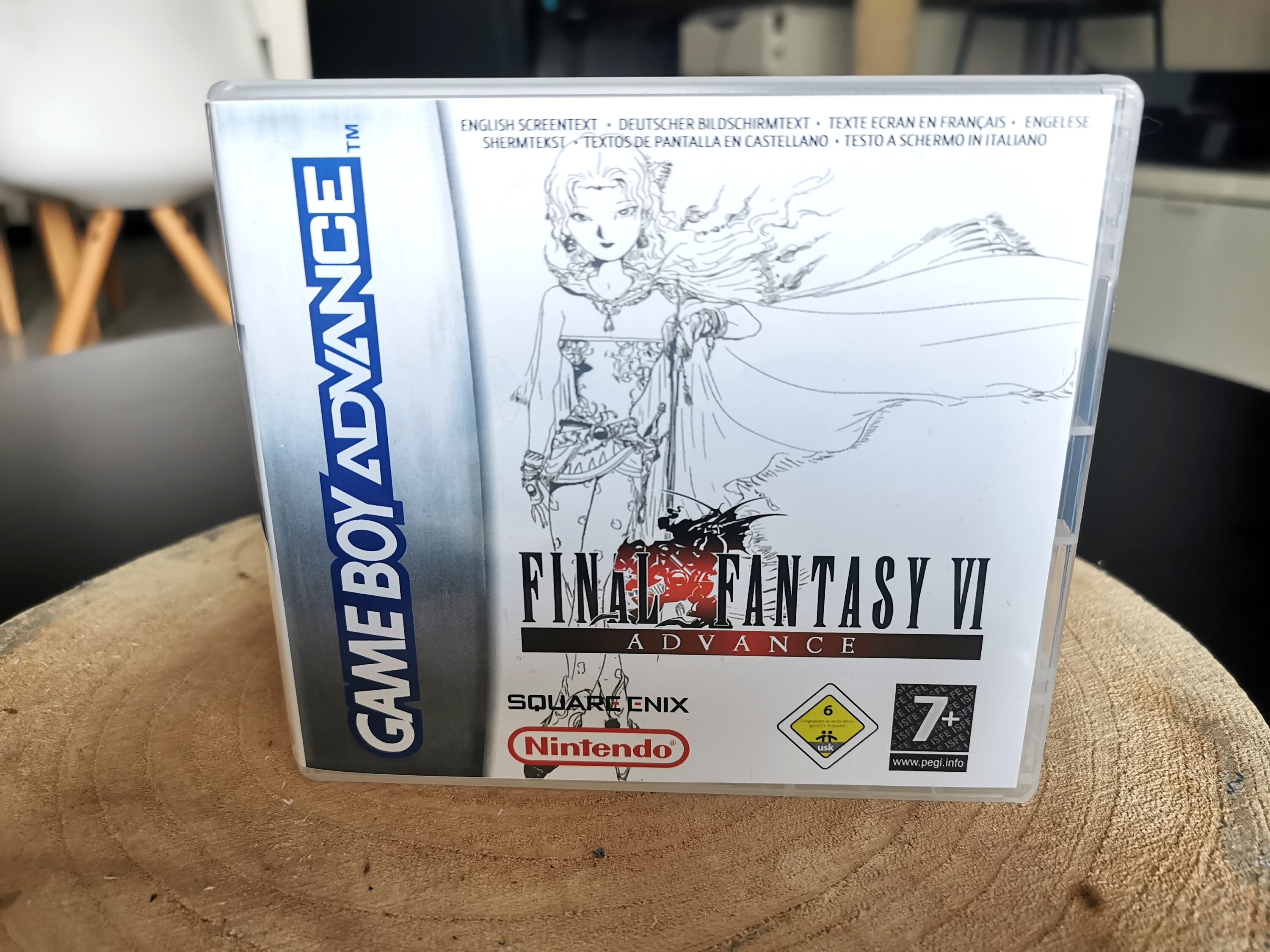Ds Game Case for Final Fanstasy 6 Gameboy Advance (PAL) | FF VI