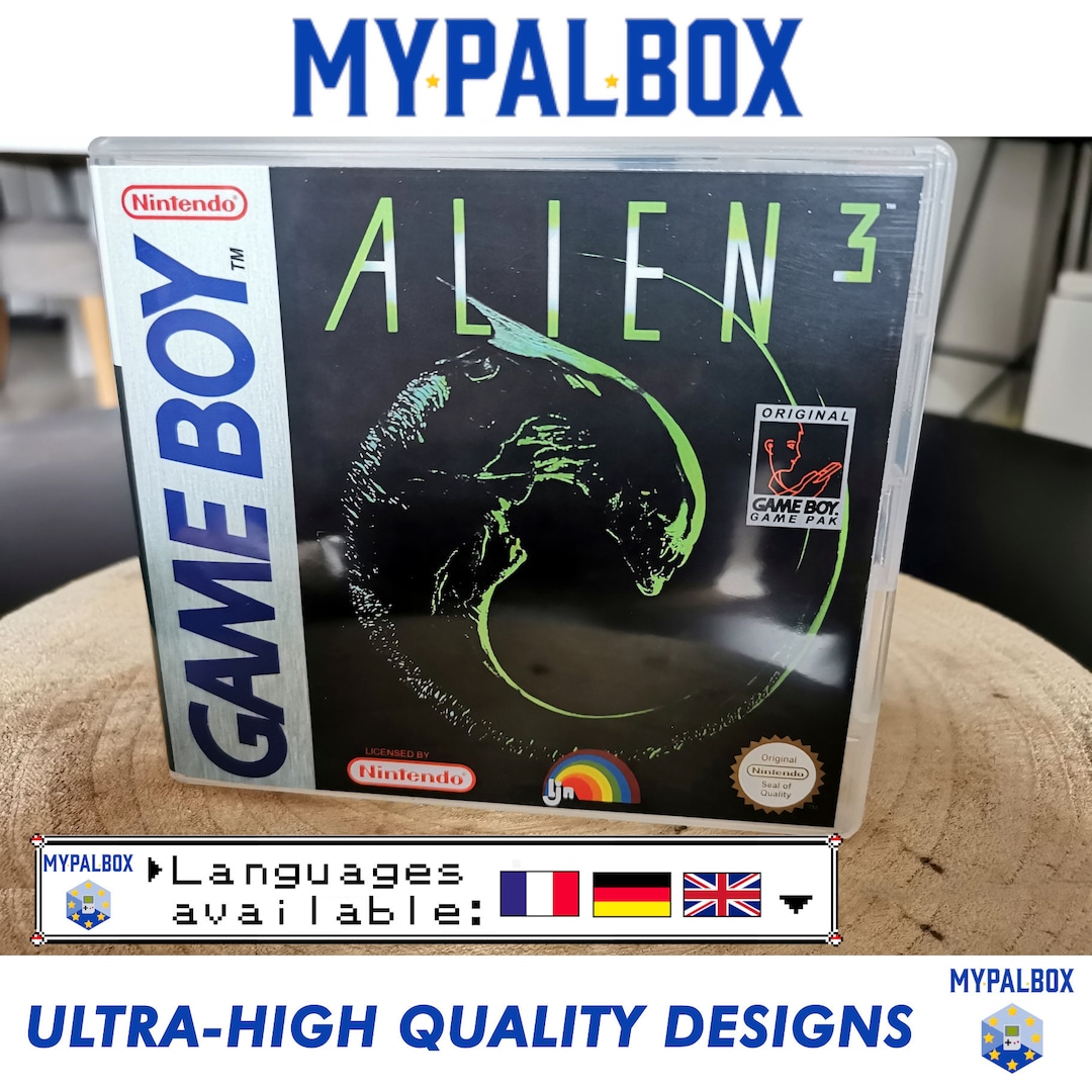 Ds Game Case for Alien 3 on Gameboy (UK / FR / DE) | Alien 3 Gamebox ...