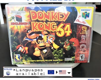 ニンテンドー64 ドンキーコング64 ボックス - Etsy 日本