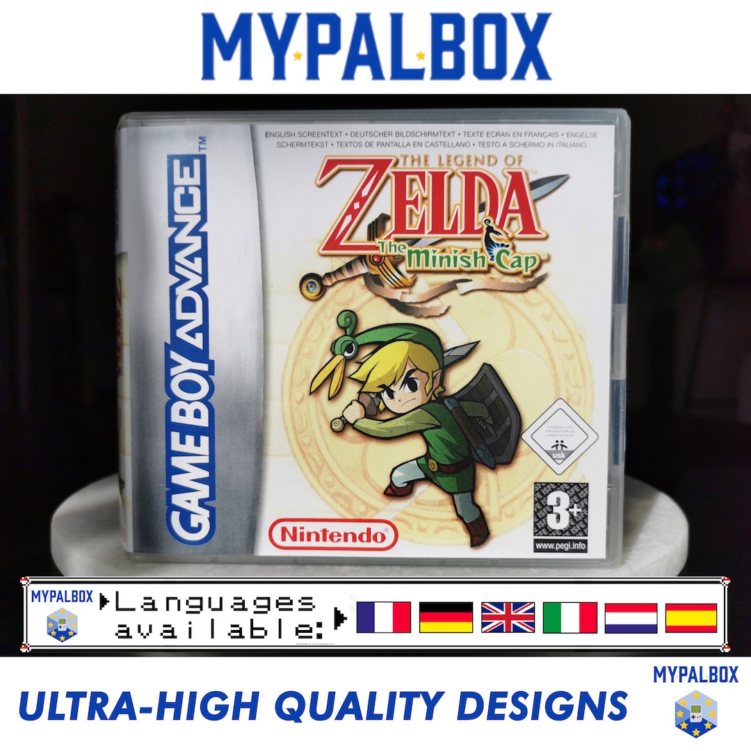 Zelda 7 in 1 GBA Collection Minish Cap Oracles Ages 