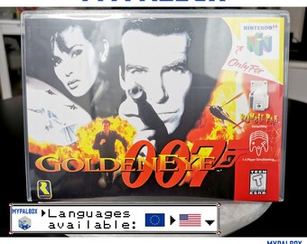 ゴールデンアイ 007: N64 オンライン カスタム スイッチ カバー