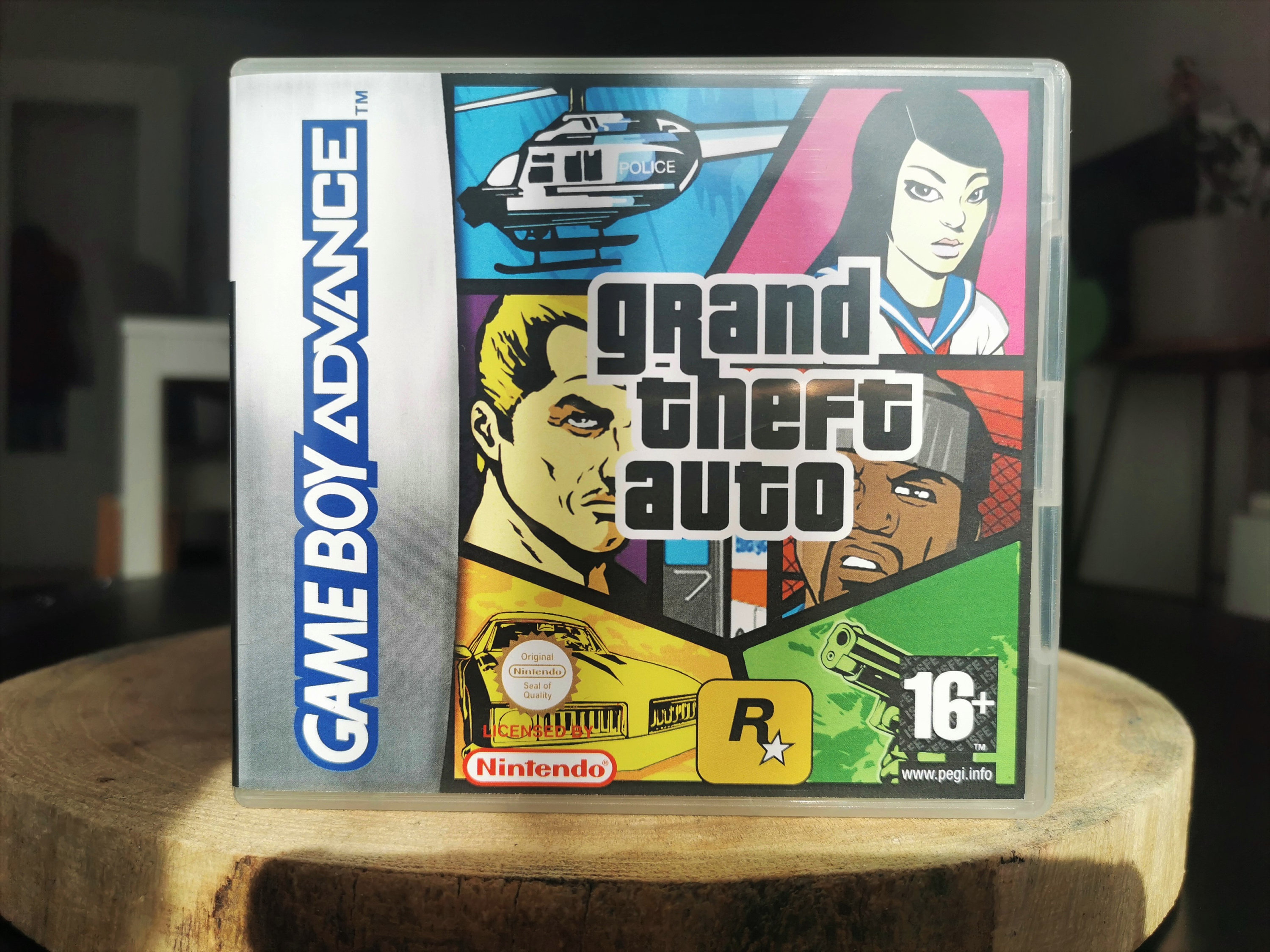 Grand Theft Auto:Advance 箱とカードのみ Grand Theft Auto Advance Nintendo GBA WATA 9.4 A+ FACTORY