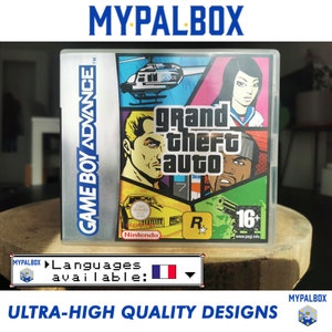 Grand Theft Auto:Advance 箱とカードのみ GBA Game Cartridge 32-Bit Video Game Console Card Grand