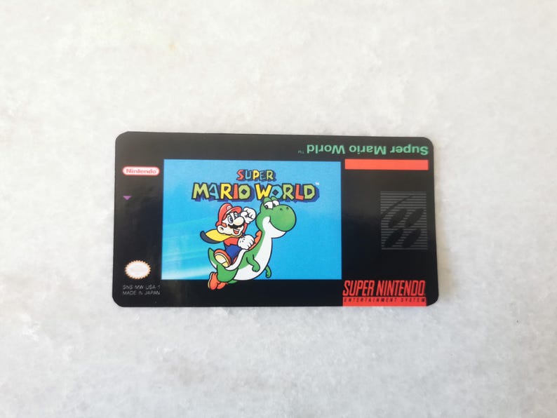 SNES Label for Super Mario World (fah/pal/usa) | Highest Fidelity ...