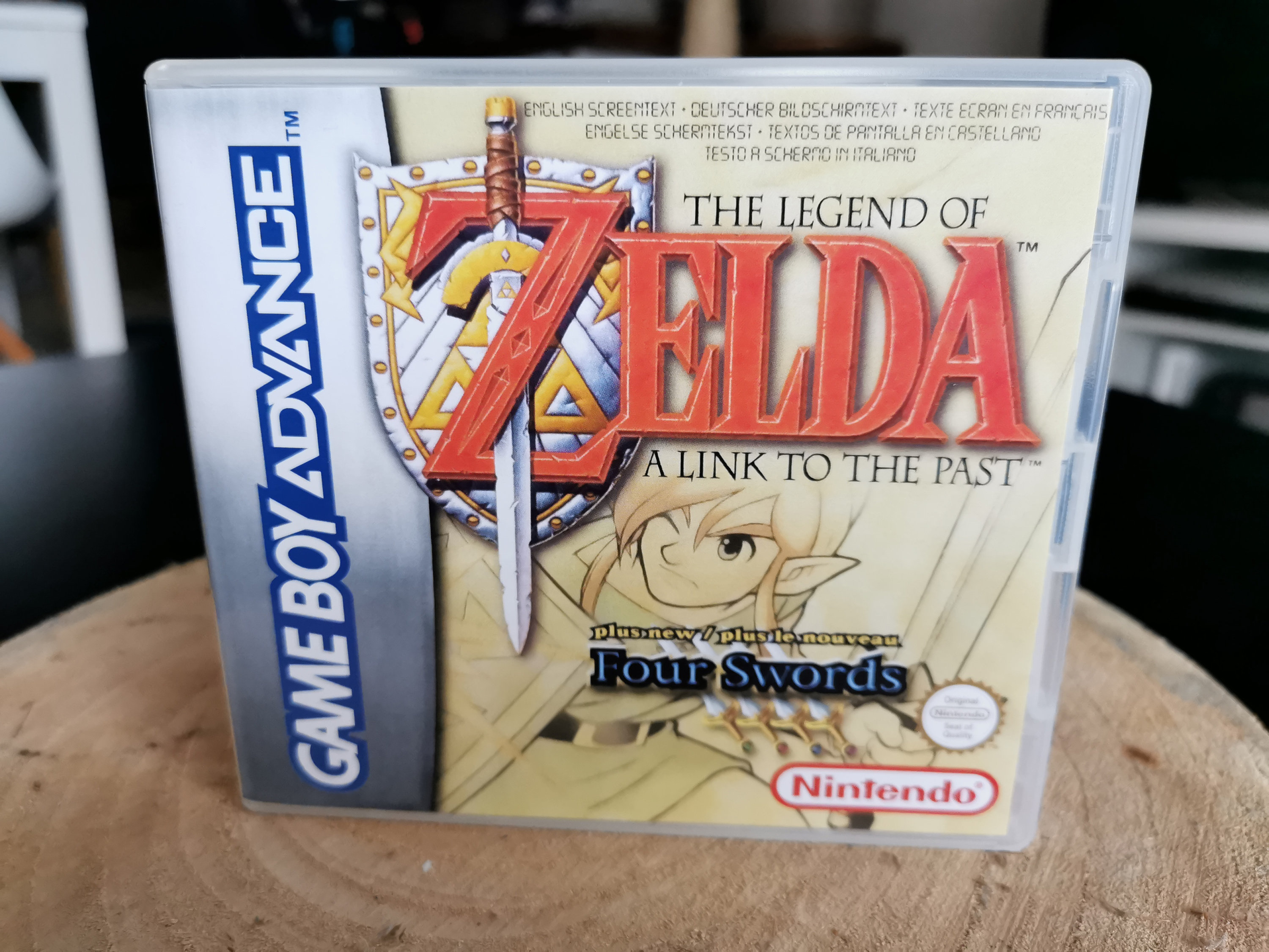 Ds Game Case for the Legend of Zelda : A Link to the Past / Four