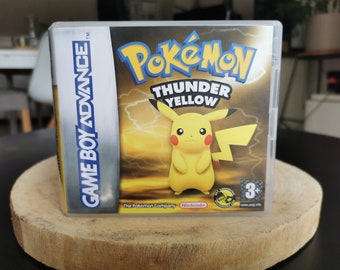 Pokemon™ Lightning Yellow Version - (GBA) Game Boy Advance - Game Case with  Cover