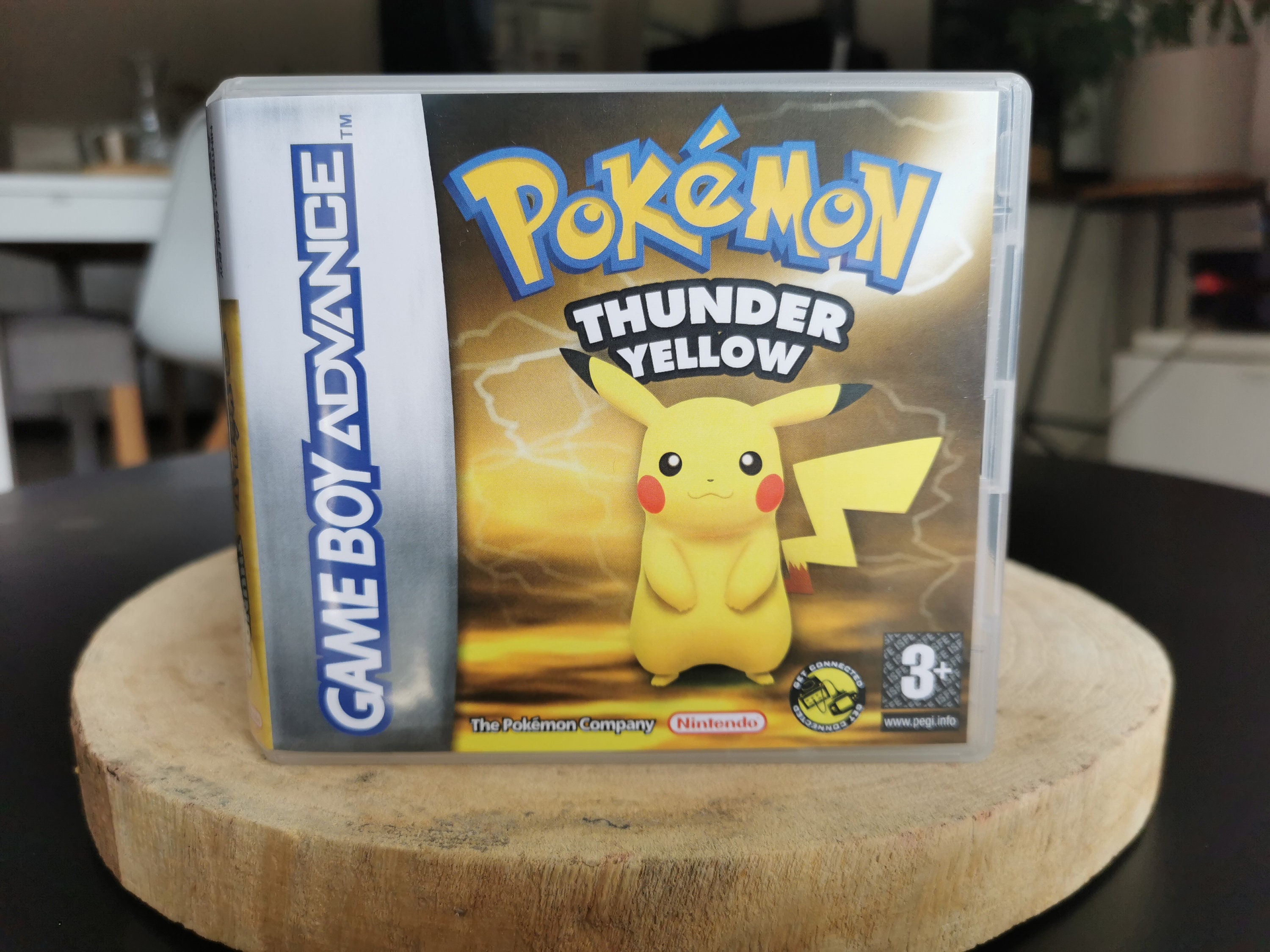 Pokemon Lightning Yellow Nintendo Game Boy Advance GBA Video 