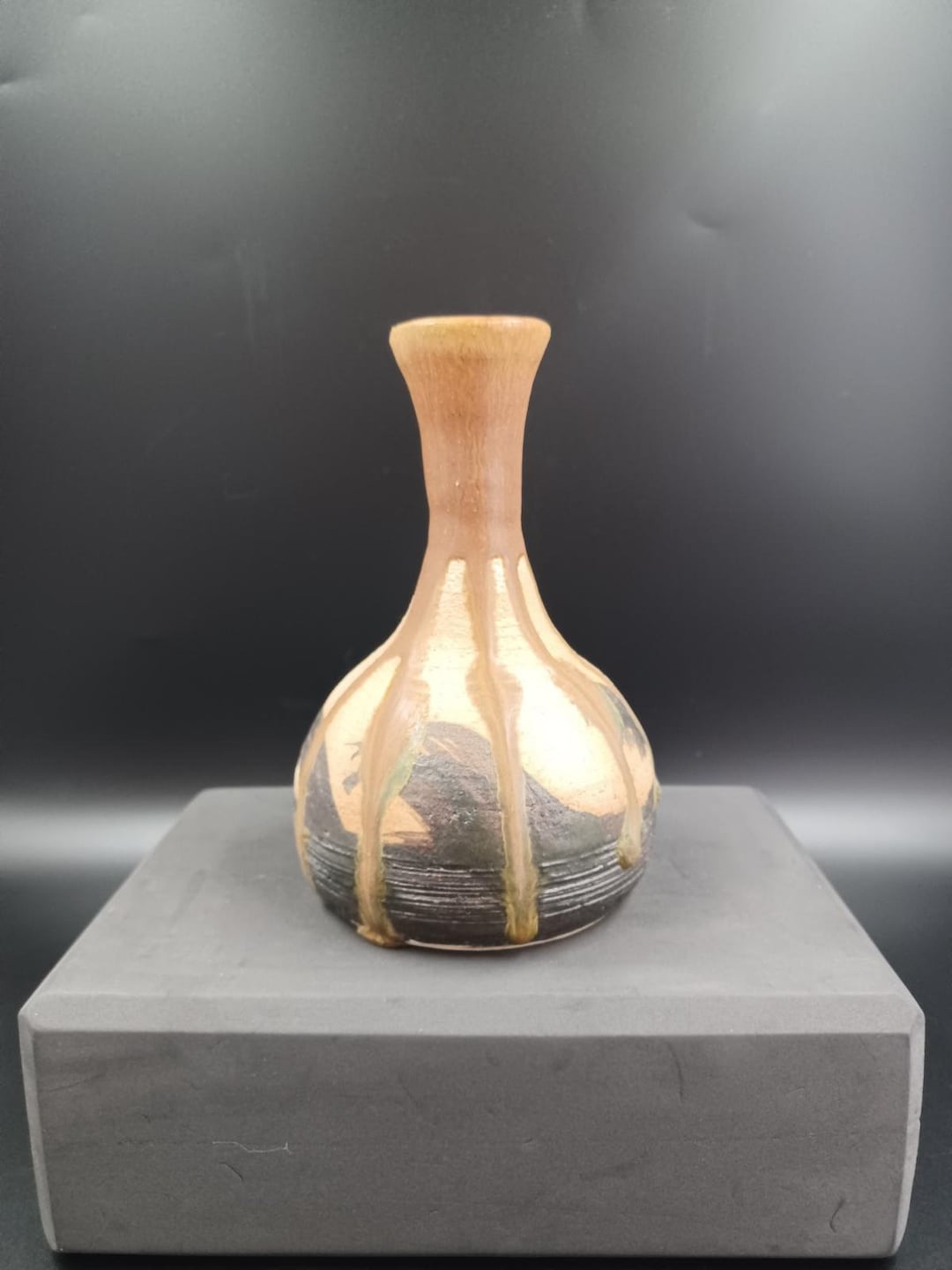 Vintage Studio Art Pottery Vase - Signed - 6.5"t X 4.25"w - Etsy