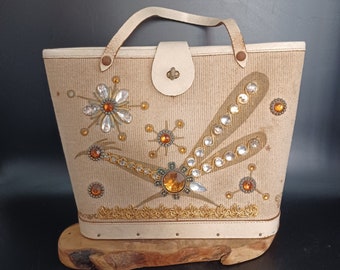 Enid Collins Purse / Vintage Enid Collins Purse / Carriage Purse