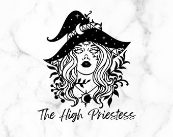 The High Priestess | Vector Art | Digital