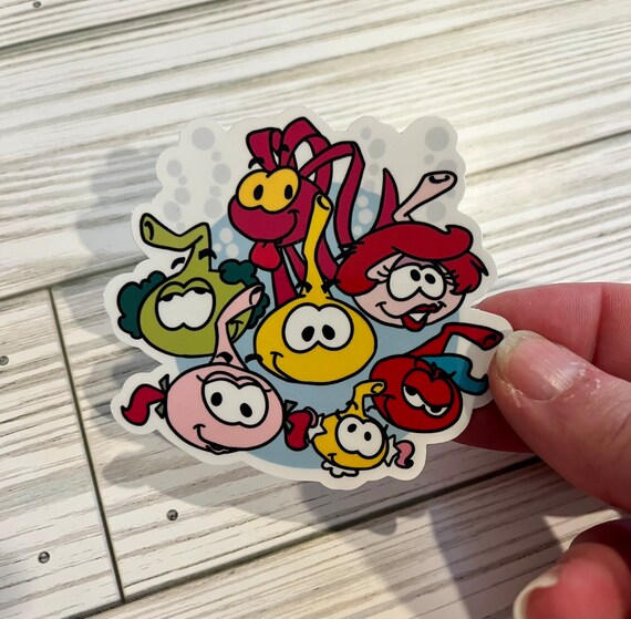 Snorks Vinyl Sticker Etsy