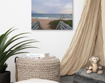 Beach access /sunset / canvas / wall art