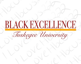 Tuskegee/Black Excellence svg and png