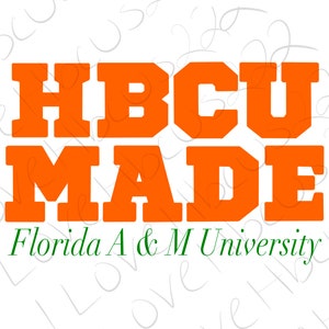 FAMU HBCU Made svg und png