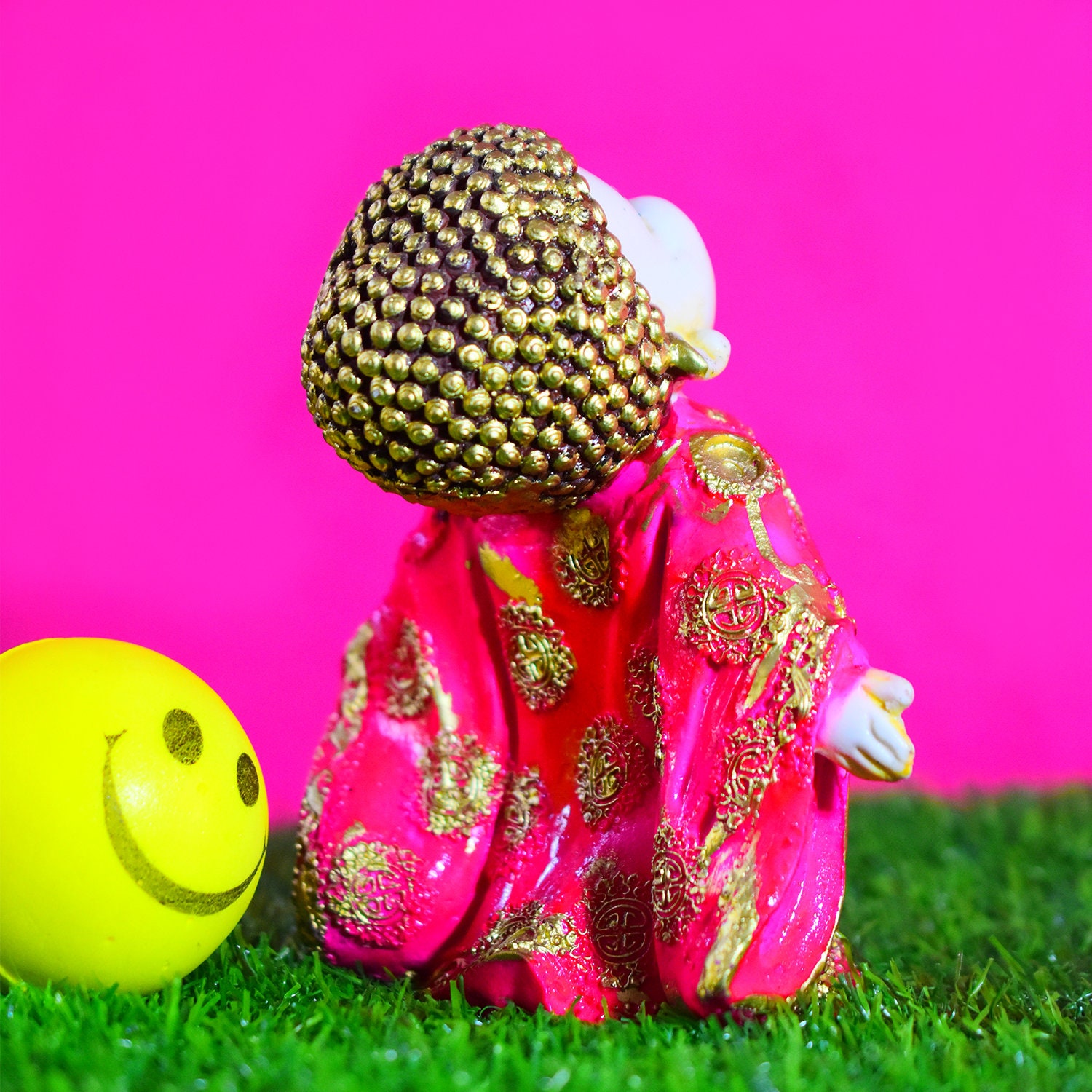 Meditating Baby Buddha Decor