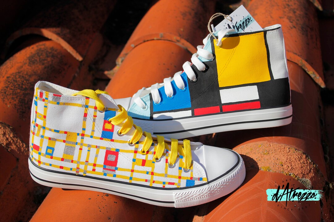 Mondrian Slippers - Etsy