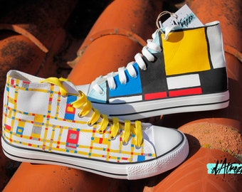 Mondrian slippers