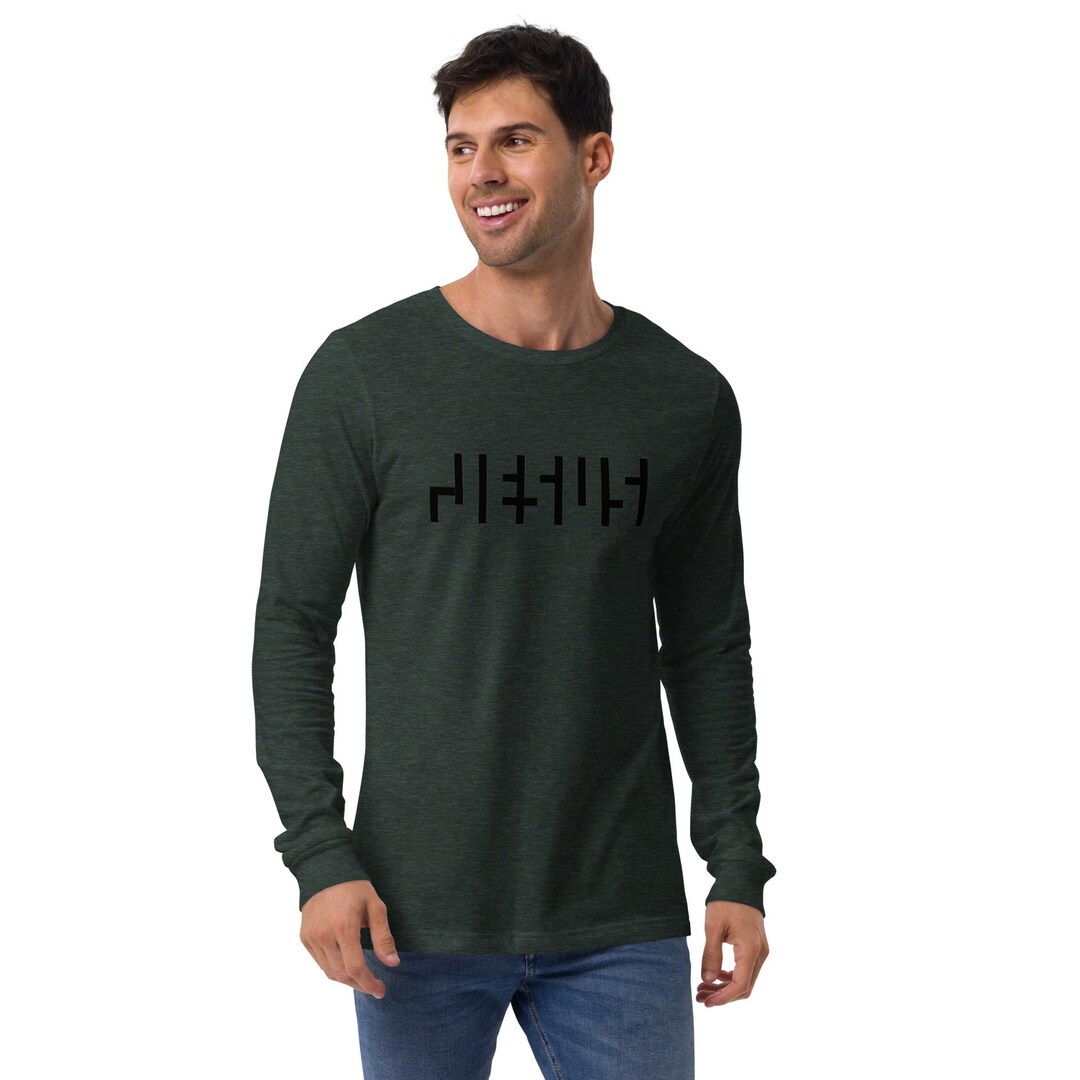 スウェット・トレーナー Luxury Street Wear Washed tee long sleeve Jesus ar unisexual Unisex JESUS Long Sleeve Tee - Black Print, Christian