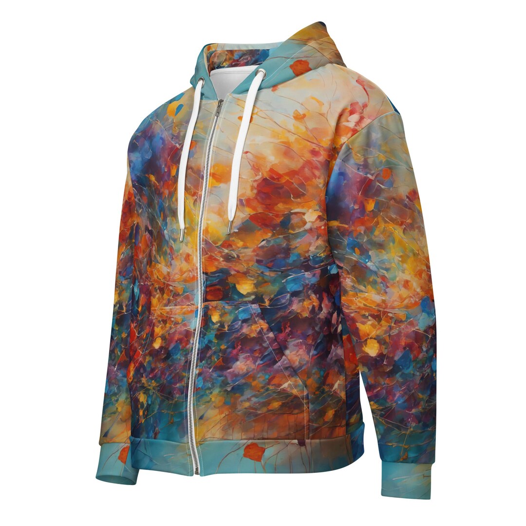 Reach for the Light Microfleece Zipup Hoodie