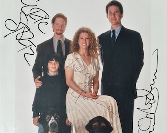 FLUKE Cast Signed Photo x3 - MATTHEW Modine, Eric Stolz, Nancy TRAVIS w/coa