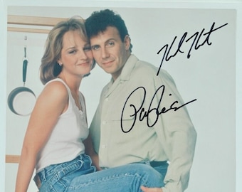 Mad About You Cast SIGNED PHOTO X2 - Paul Reiser, Helen Hunt w/COA