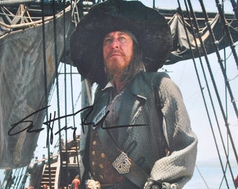 ジェフリー・ラッシュ 直筆サイン入り写真 - パイレーツ・オブ