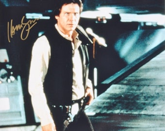 スター・ウォーズ - ハリソン・フォードの直筆サイン入り額入り写真
