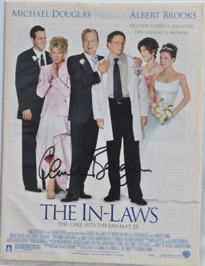 ALBERT BROOKS SIGNED Photo - The In-Laws, Defending Your Life, The Muse  w/coa