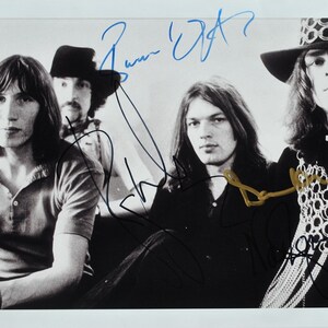 ロジャー・ウォーターズ 直筆サイン入り写真額縁