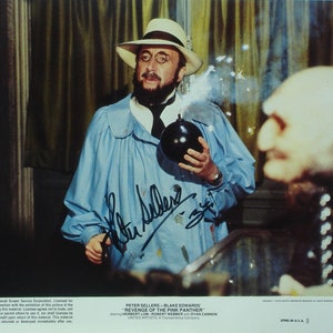 PETER SELLERS signed Photo - Revenge Of The Pink Panther w/COA w/coa