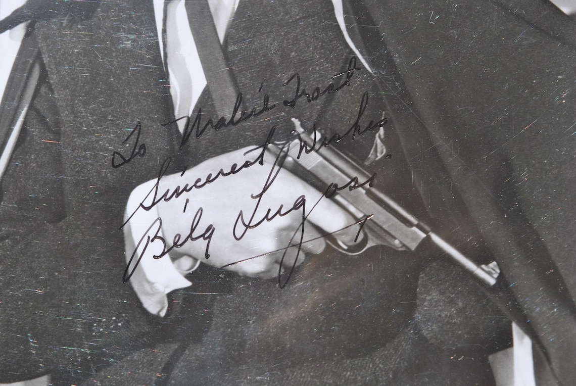 BELA LUGOSI Signed Photo - Count Dracula W/coa - Etsy