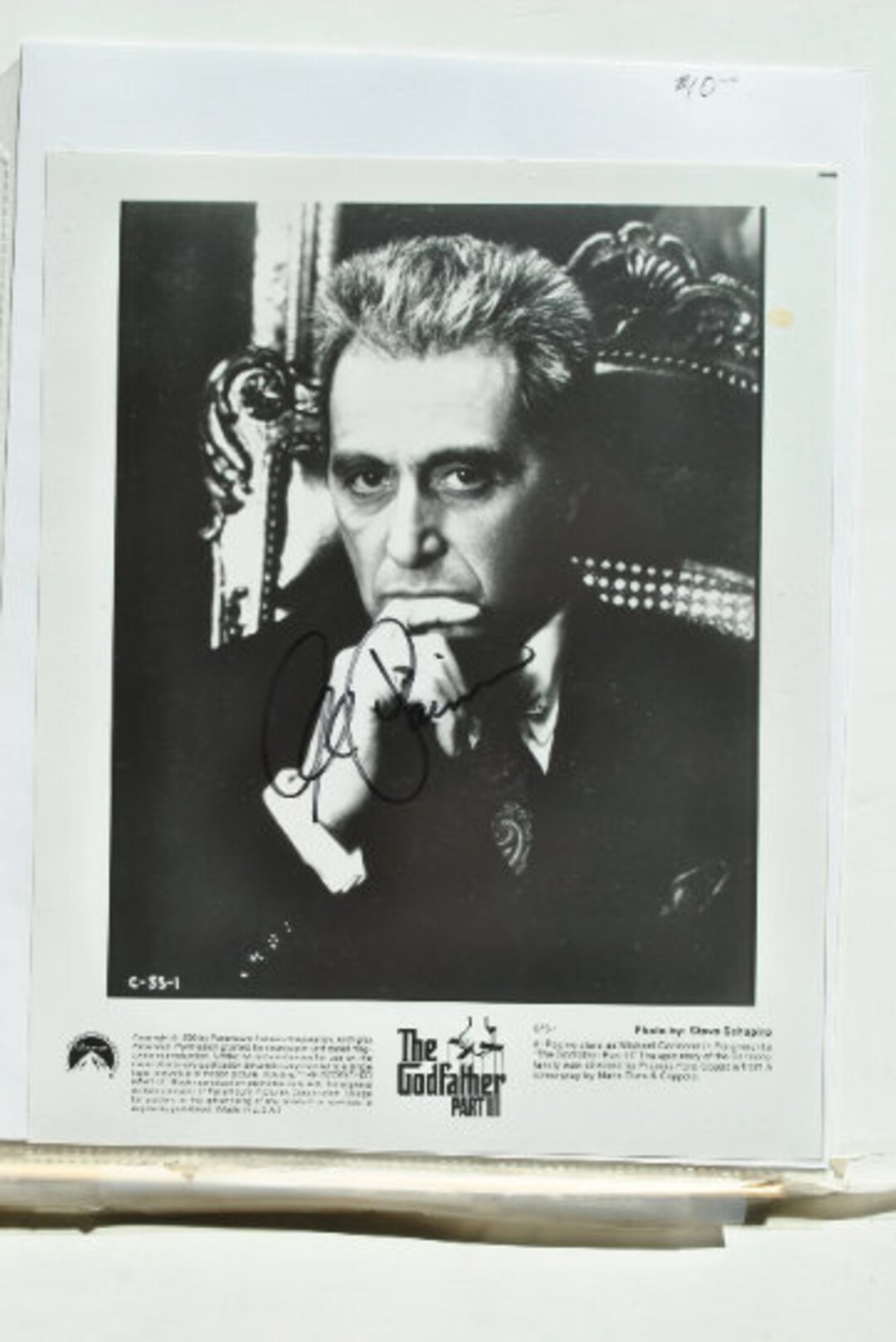 AL PACINO Signed Autographed Photo God Father Scene COA Hologram
