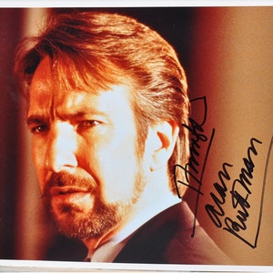 Alan rickman signed - Etsy 日本