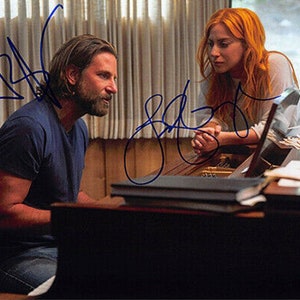 Bradley Cooper & Lady Gaga - A Star is Born SIGNED X2 w/COA
