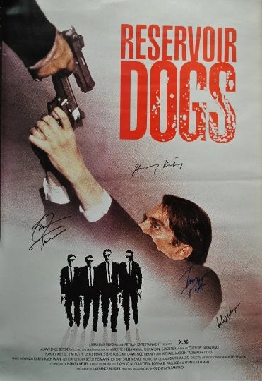 RESERVOIR DOGS ポスター 当時物 オリジナル タランティーノ