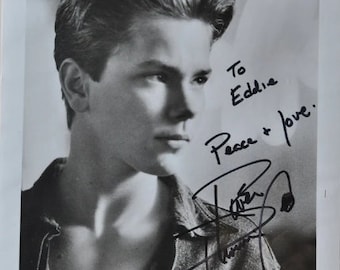 RIVER PHOENIX SIGNED Autographed Photo - A Night In The Life Of Jimmy Reardon - Stand By Me - w/coa