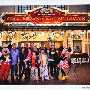 MODERNE FAMILIE Cast ondertekende foto x8 - Ed Oneill, Sofia Vergara, Ariel Winter + w/coa