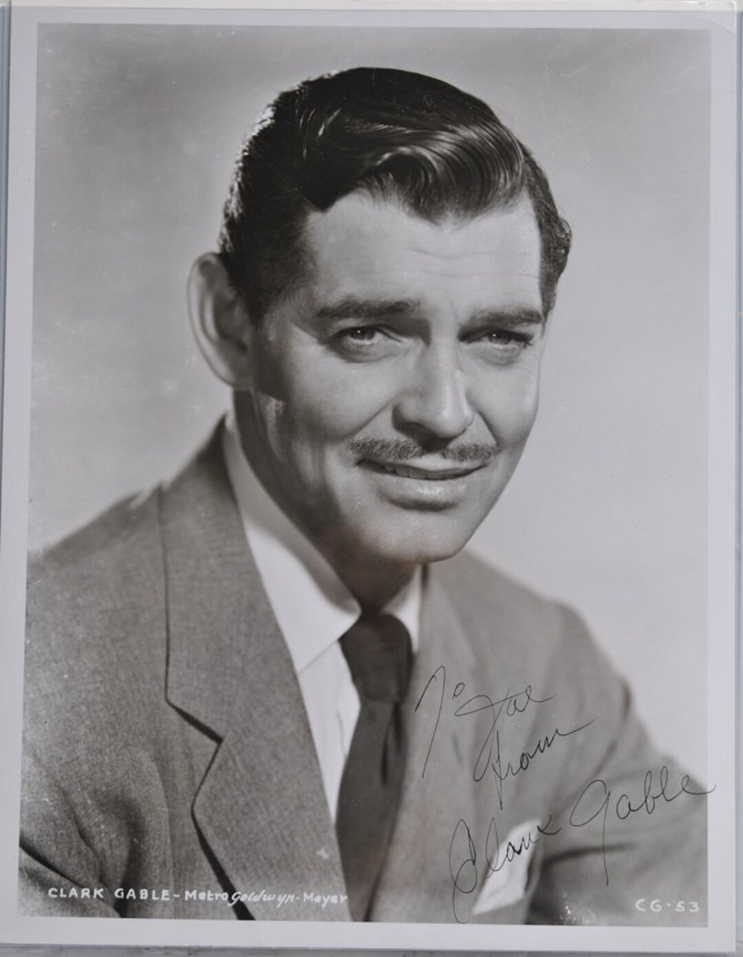 CLARK GABLE Signed Photo Gone With the Wind Mutiny on the - Etsy Australia