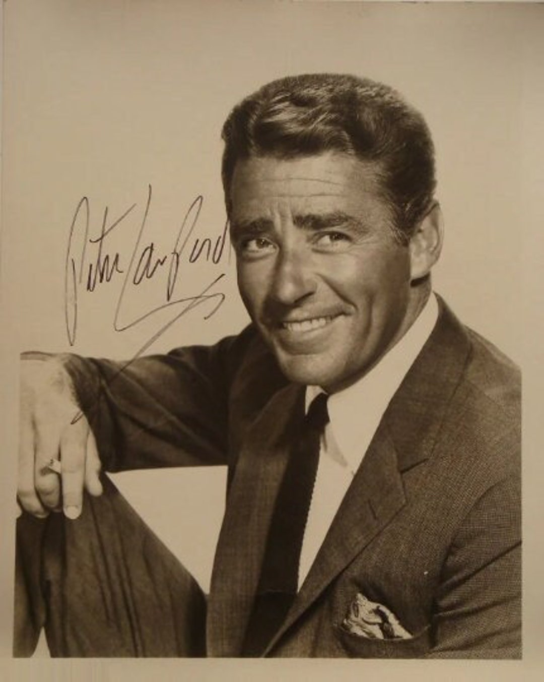 PETER LAWFORD SIGNED Autographed Photo the Rat Pack W/coa Etsy