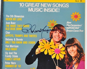 カーペンターズ - 「SING」直筆サイン入りレコード 2枚組 - カレン