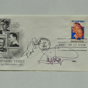 FRED Astaire & GINGER Rogers Signed FDC Envelope w/Coa
