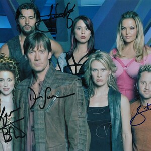 Andromeda Cast Signed Photo X5 – Kevin Sorbo, Lisa Ryder + w/coa