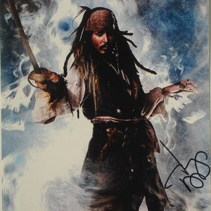 Johnny depp signed - Etsy 日本