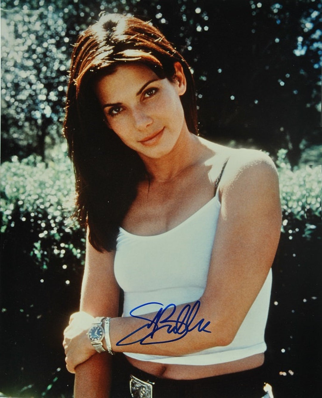 SANDRA BULLOCK Signed Photo Demolition Man Speed W/coa Etsy