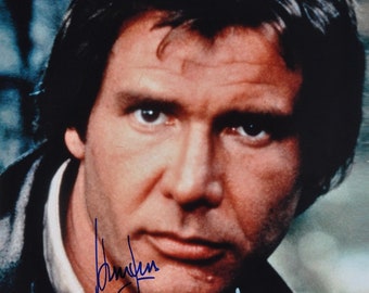 HARRISON FORD Signed Photo - Star Wars - Raiders Of The Lost Ark, Blade Runner w/COA