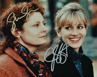 JULIA ROBERTS & Susan SARANDON Cast Signed Photo - Step Mom w/coa