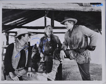 JOHN WAYNE signed autograph photo - Duke  - with COA