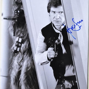 HARRISON FORD Signed Photo – Star Wars w/coa